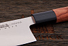 Нож кухонный Samura накири традиционный японский 168мм, сталь AUS-8, рукоять дерево - фото №3