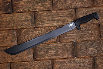 Мачете SOG Fari machete, клинок 457 мм, рукоять кратон