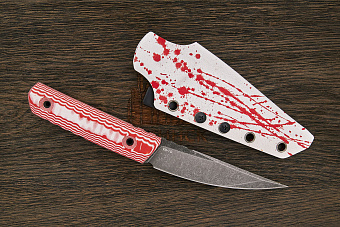 Нож туристический Lizard knives, клинок 120мм, сталь VG-10, рукоять G-10