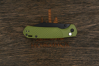 Нож складной CJRB Pyrite Light, клинок 85мм, сталь AR-RPM9, рукоять термопластик FRN оливковый