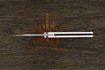 Нож складной QSP Canary Folder, клинок 72мм, сталь Sandvik 14C28N, рукоять G10 белый