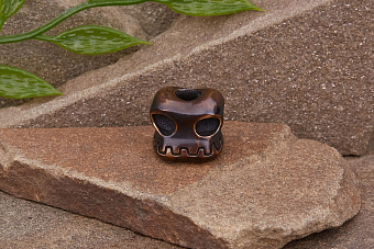 Бусина для темляка Мосол (бронза) от мастерской Братьев Пешковых