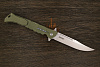 Складной нож Cold Steel Luzon Large, сталь 8Cr13MoV, рукоять термопластик зеленый - фото №2