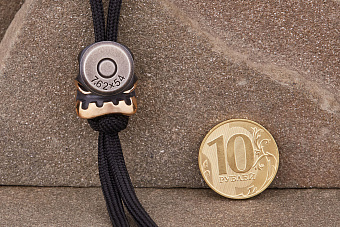 Бусина для темляка Гильза (бронза) от мастерской Братьев Пешковых