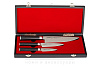 Кухонный набор Samura из 3-х ножей в подарочной коробке, сталь AUS-8, рукоять G10 - фото №2