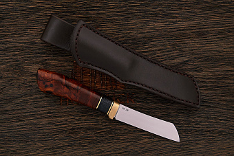 Нож туристический Дмитрия Пудова Beaver, клинок 75мм, сталь CPM S110V