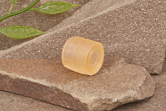 Бусина на темляк №3 оранжевая