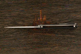 Складной нож Shirogorov knives Quantium Ursus, сталь Cromax PM, рукоять G10 черный