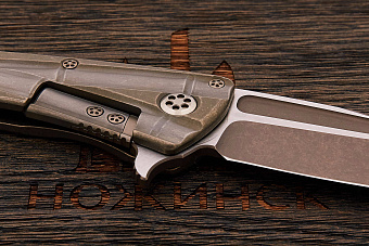 Складной нож Microtech Closer Custom, сталь Elmax, рукоять титан