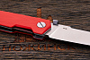 Складной нож Mr.Blade Pike, сталь D2, рукоять G10 красный - фото №4