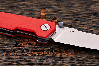 Складной нож Mr.Blade Pike, сталь D2, рукоять G10 красный