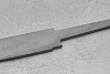 Заготовка для ножа, сталь K110 3,9мм. Модель "Танто-I" с клинком 180мм, ТО 60-61HRC - фото №2