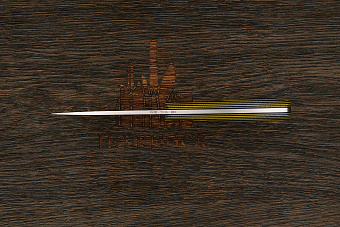 Нож EDC UralEDC ТузЪ, клинок 80мм, сталь 65Х13, рукоять G10 чёрно-жёлтый