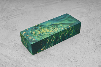 Кап клёна стабилизированный двухцветный Т45