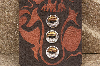 Пуговицы для сорочки Лаки 3шт желтые