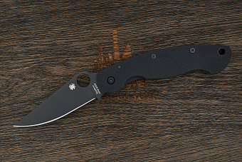 Складной нож Spyderco Military, сталь CPM S30V, рукоять G10 черный