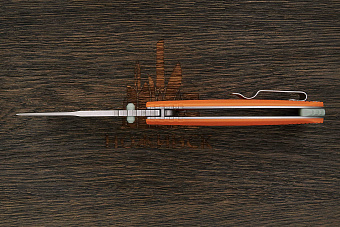 Складной нож SOG Tellus, сталь Cryo 440С, рукоять GRN оранжевый