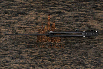 Нож складной QSP Woodpecker, клинок 94мм, сталь M390, рукоять титан чёрный