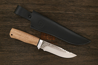 Нож разделочный АиР Стрелец, клинок 138мм, сталь 100Х13М, рукоять орех