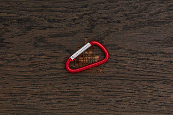 Карабин 38×20мм (красный)