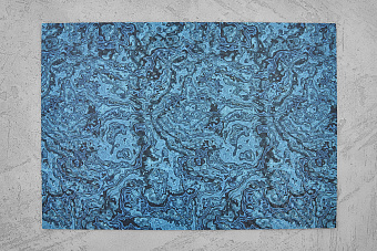 Kydex Jasper blue 2,03мм, лист 300x200мм