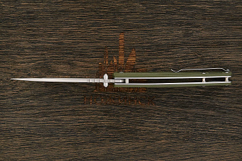 Нож складной CJRB Resource, клинок 105мм, сталь AR-RPM9, рукоять G10 оливковый