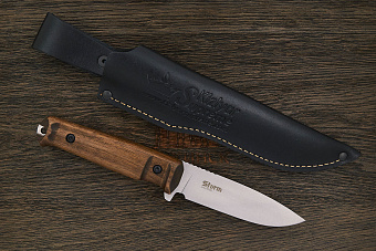 Нож тактический Kizlyar Supreme Sturm, клинок 119мм, сталь AUS-8, рукоять орех