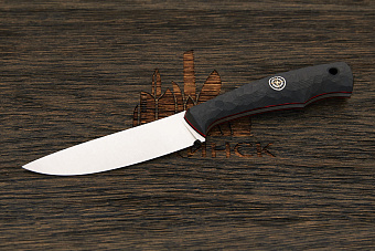 Нож EDC UralEDC, клинок 79мм, сталь Cor-X, рукоять карбон/пин