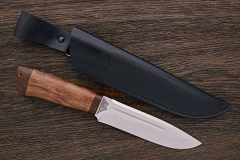 Нож туристический АиР Селигер, клинок 150мм, сталь 100Х13М, рукоять орех