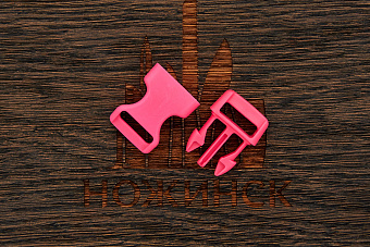 Застежка-фастекс 23×40мм. Гамма-3 (темно-розовый)