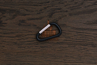 Карабин 38×20мм (черный)