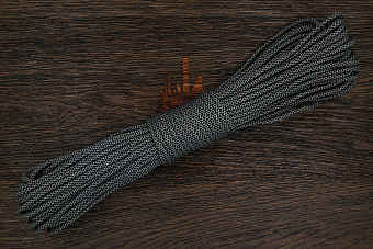 Паракорд «BlackRomb gray», 1 метр