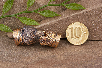 Замок на браслет "Медведь"