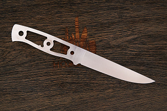 Клинок для ножа 125мм, сталь D2, модель Uk057