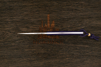 Нож EDC Владимира Толкачева, клинок 75мм, сталь Magnacut, рукоять карбон черно-фиолетовый