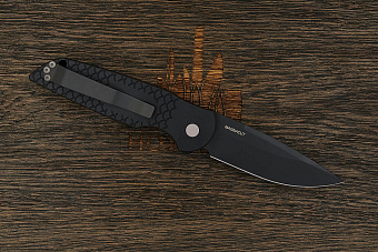 Автоматический складной нож Pro-Tech Tactical response III, сталь CPM MagnaCut DLC, рукоять алюминий