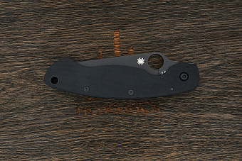 Складной нож Spyderco Military, сталь CPM S30V, рукоять G10 черный