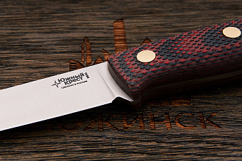 Нож рыбацкий Южный крест Рыбацкий-M, клинок 130мм, сталь VG-10, рукоять текстолит красно-чёрный