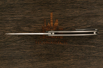 Складной нож Shirogorov knives Quantum Ursus, сталь Cromax, рукоять титан/G10 черный