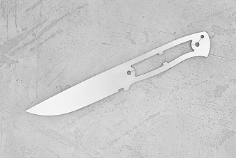 Бланк-заготовка для модели "Бушкрафт-I" из стали VG-10 3,4мм, совместим с накладками "Бушкрафт"