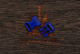 Застежка-фастекс 23×40мм. Гамма-4 (синий)