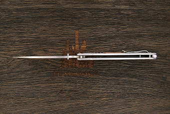 Нож балисонг Reptilian Стикс, модель 01, сталь D2, рукоять сталь