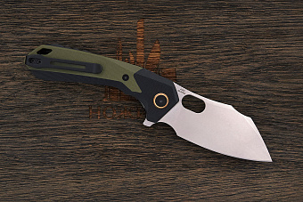 Нож складной CJRB Caldera, клинок 90мм, сталь AR-RPM9, рукоять G10 