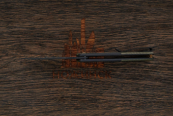 Складной нож We Knife Smooth sentinel, сталь CPM-20CV, рукоять микарта