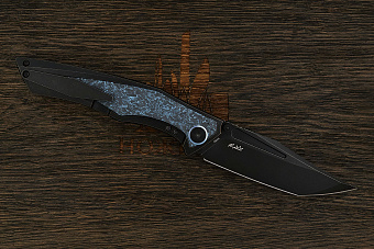 Нож складной Bestech Togatta, клинок 95мм, сталь M390, рукоять карбон/титан