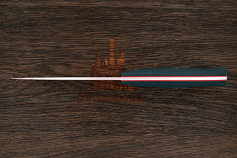 Нож туристический Южный крест ТКК, клинок 130мм, сталь N690Co, рукоять текстолит изумруд