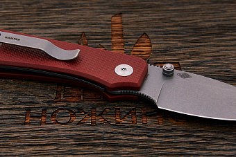 Складной нож Civivi Baby Banter, сталь Nitro-V, рукоять G10 бордовый