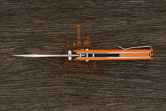 Нож складной Bestech Ronan, клинок 85мм, сталь Sandvik 14C28N, рукоять G10 оранжевый