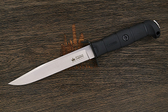 Нож тактический Kizlyar Supreme Vector, клинок 160мм, сталь AUS-8, рукоять кратон чёрный