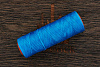 Нить вощеная 1,0мм. Гамма-7 (ярко-синяя) - фото №1